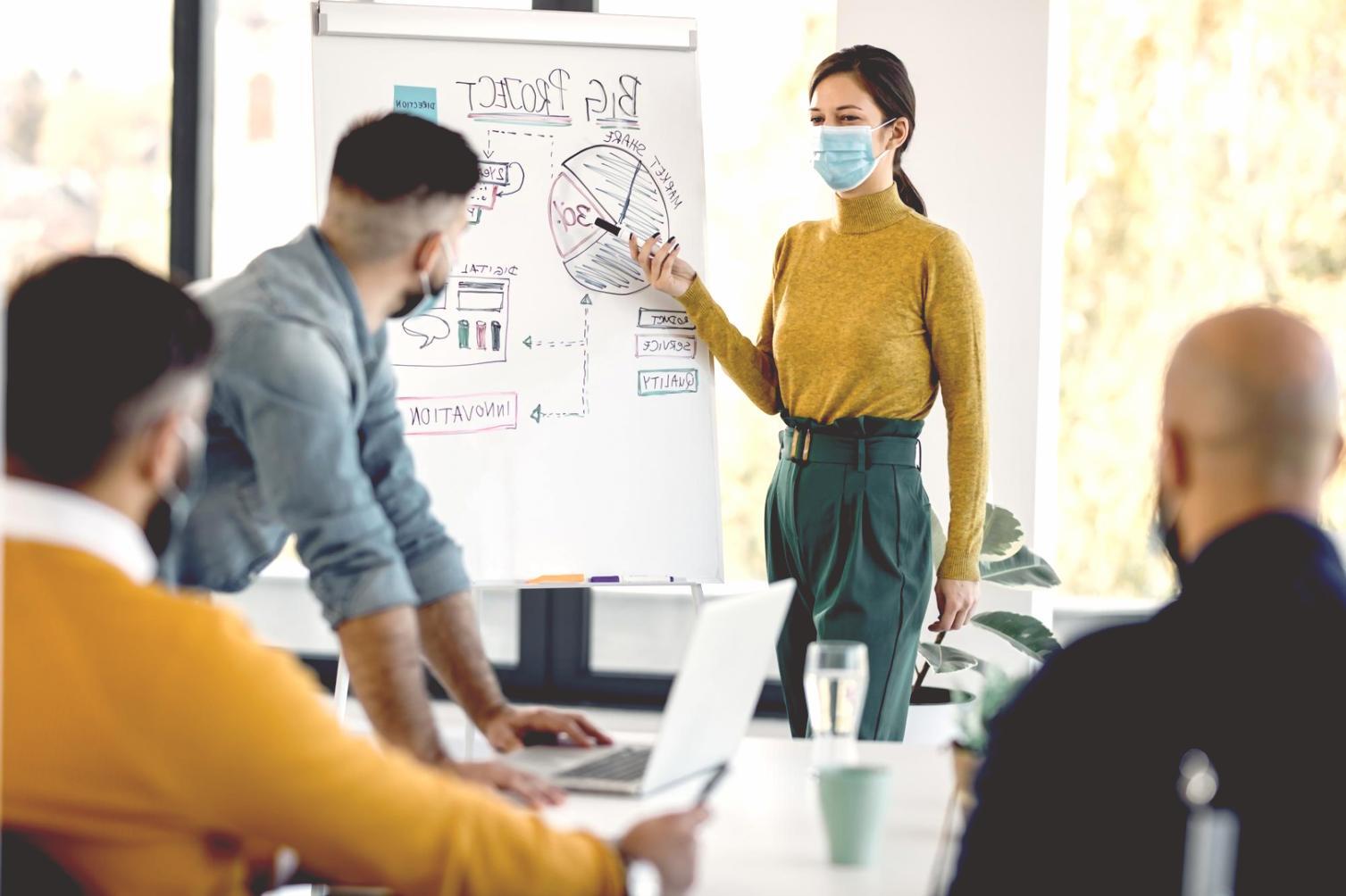 Professional financial consultation meeting